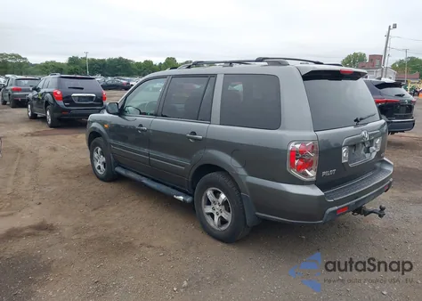 2007 Honda Pilot Ex-L из США, поврежденный, VIN 2HKYF18747H538657